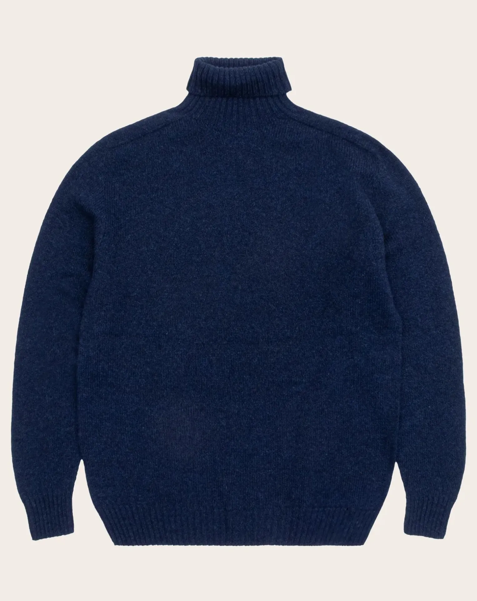 Seamless Wool Turtleneck Sweater