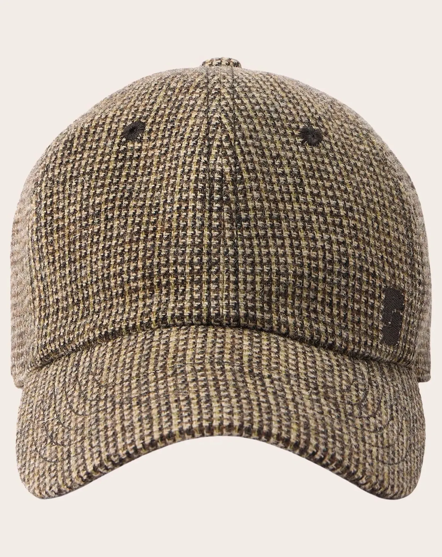 Serena cap Virgin wool checks