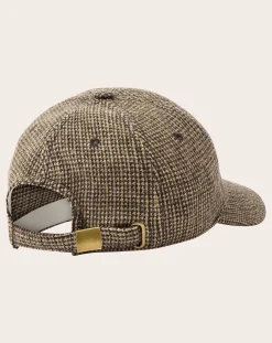 Serena cap Virgin wool checks