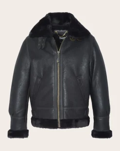 Sheepskin Leather Bomber