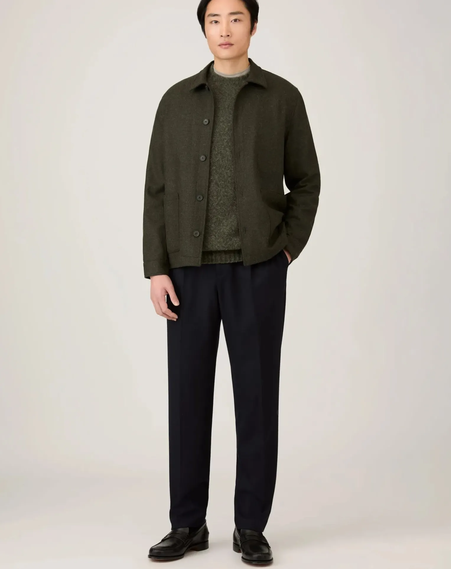 Shetland Round Neck Sweater