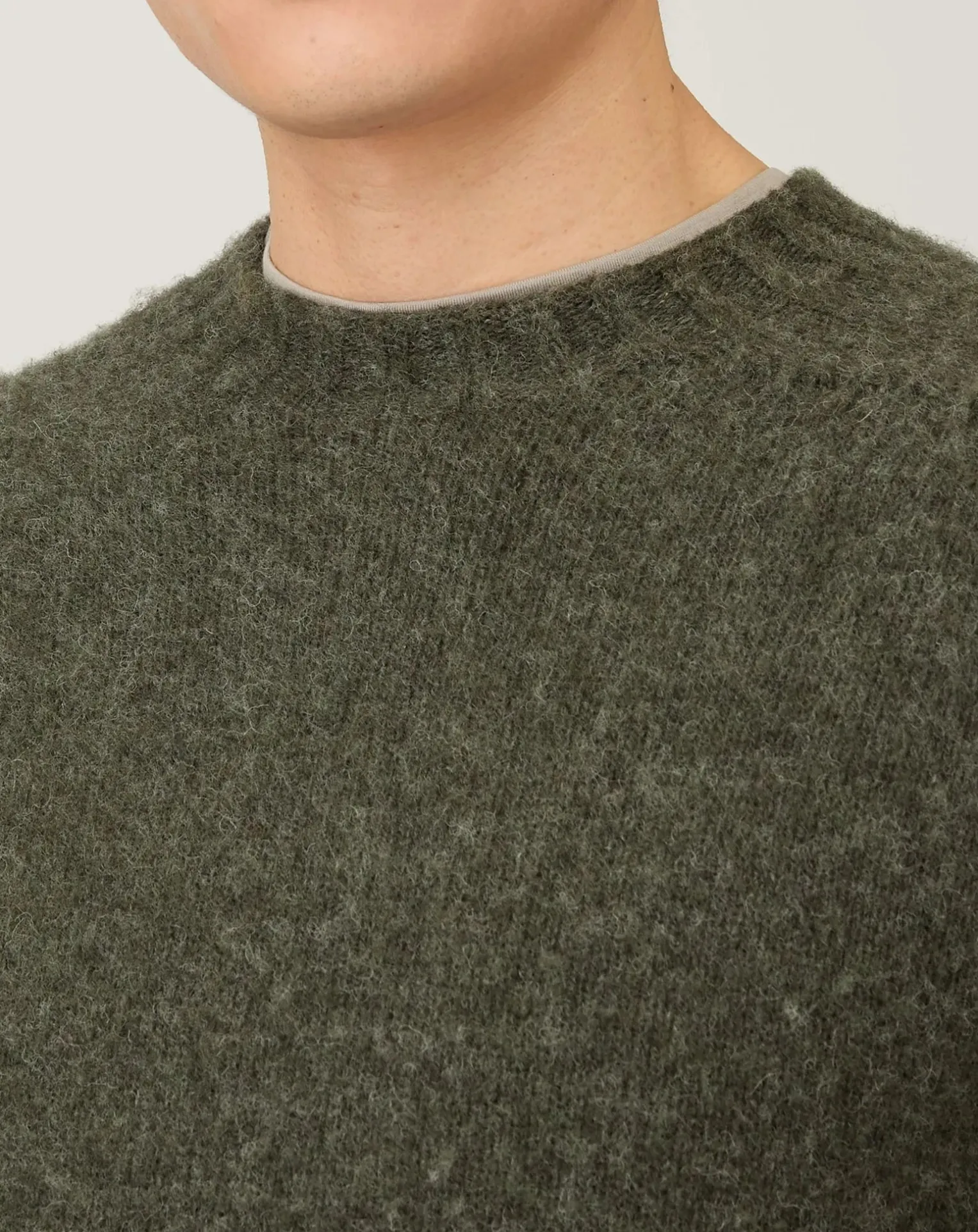 Shetland Round Neck Sweater