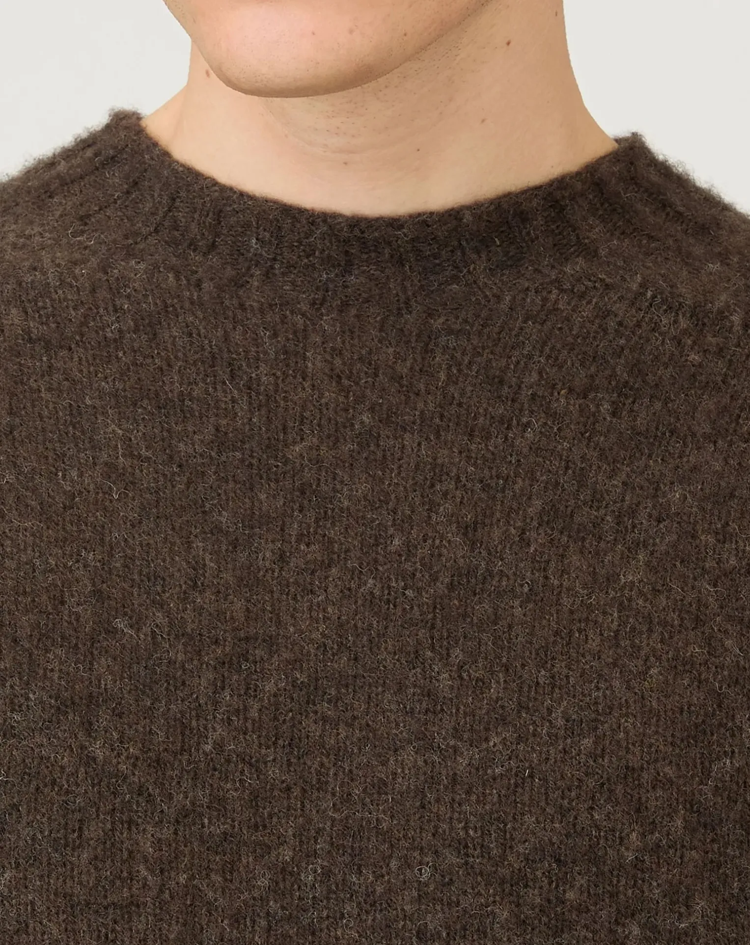 Shetland Round Neck Sweater