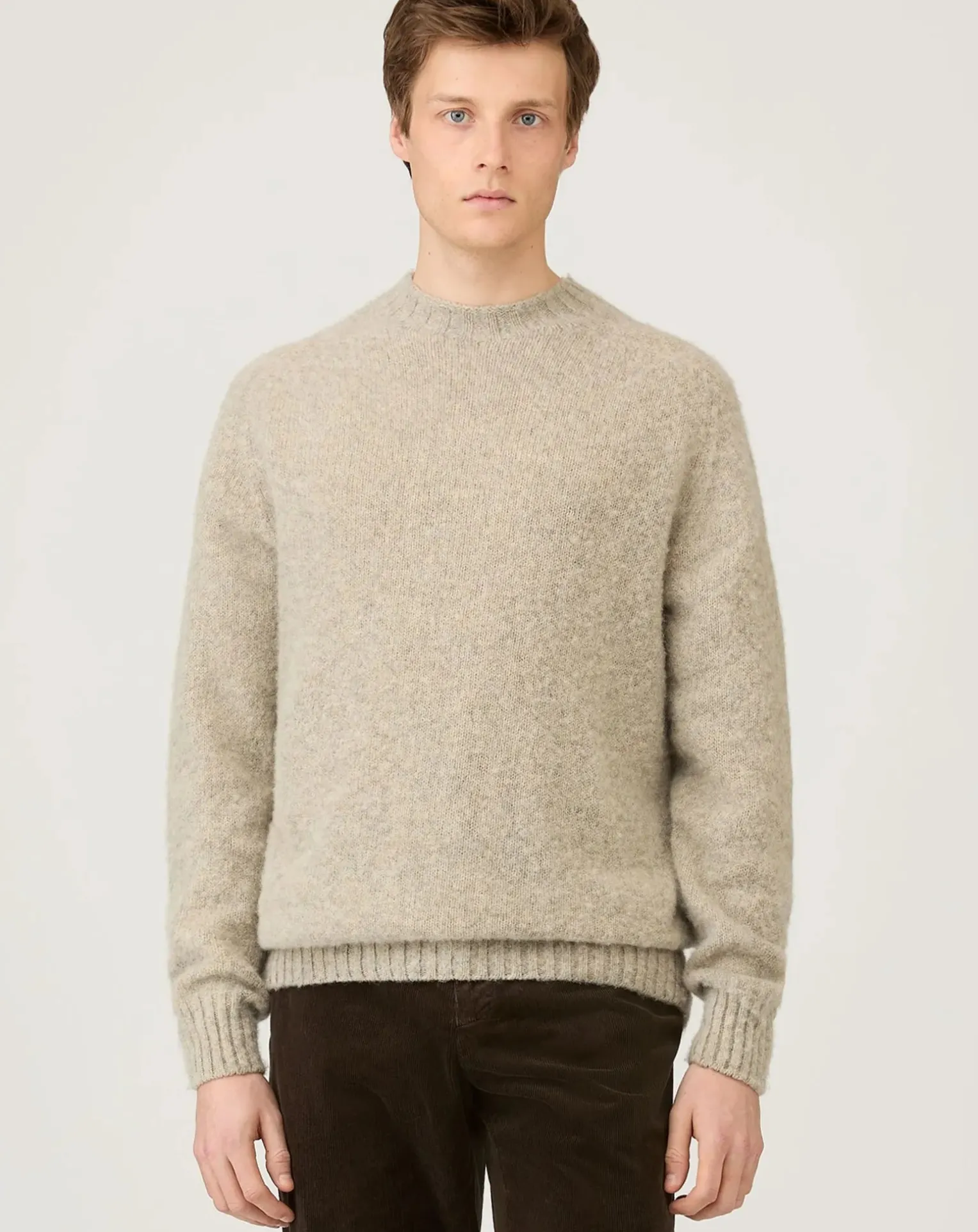Shetland Round Neck Sweater