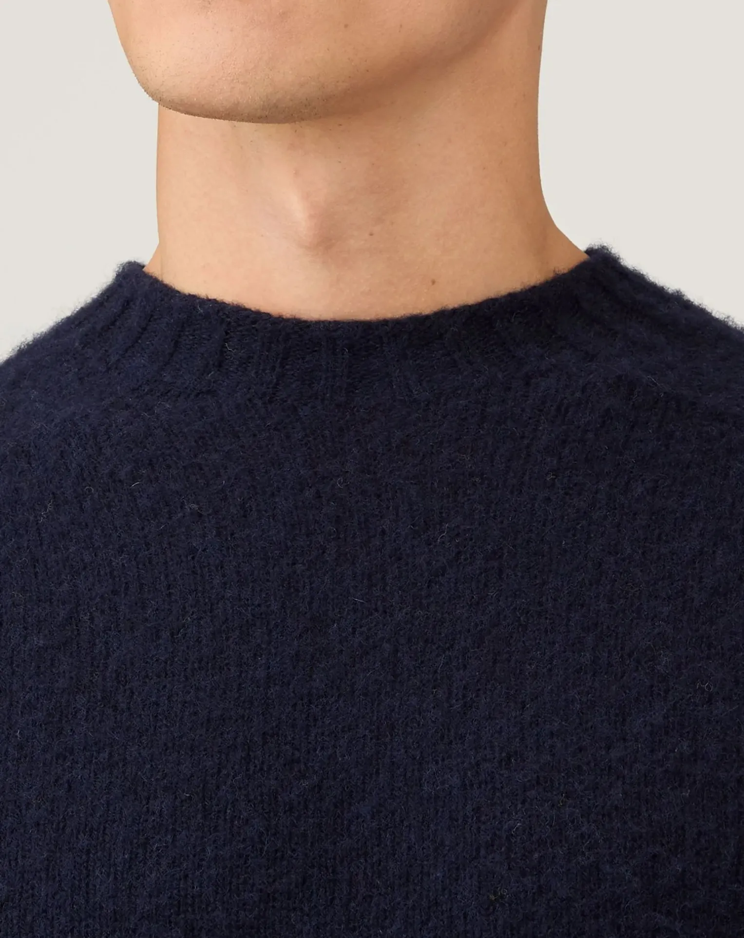 Shetland Round Neck Sweater