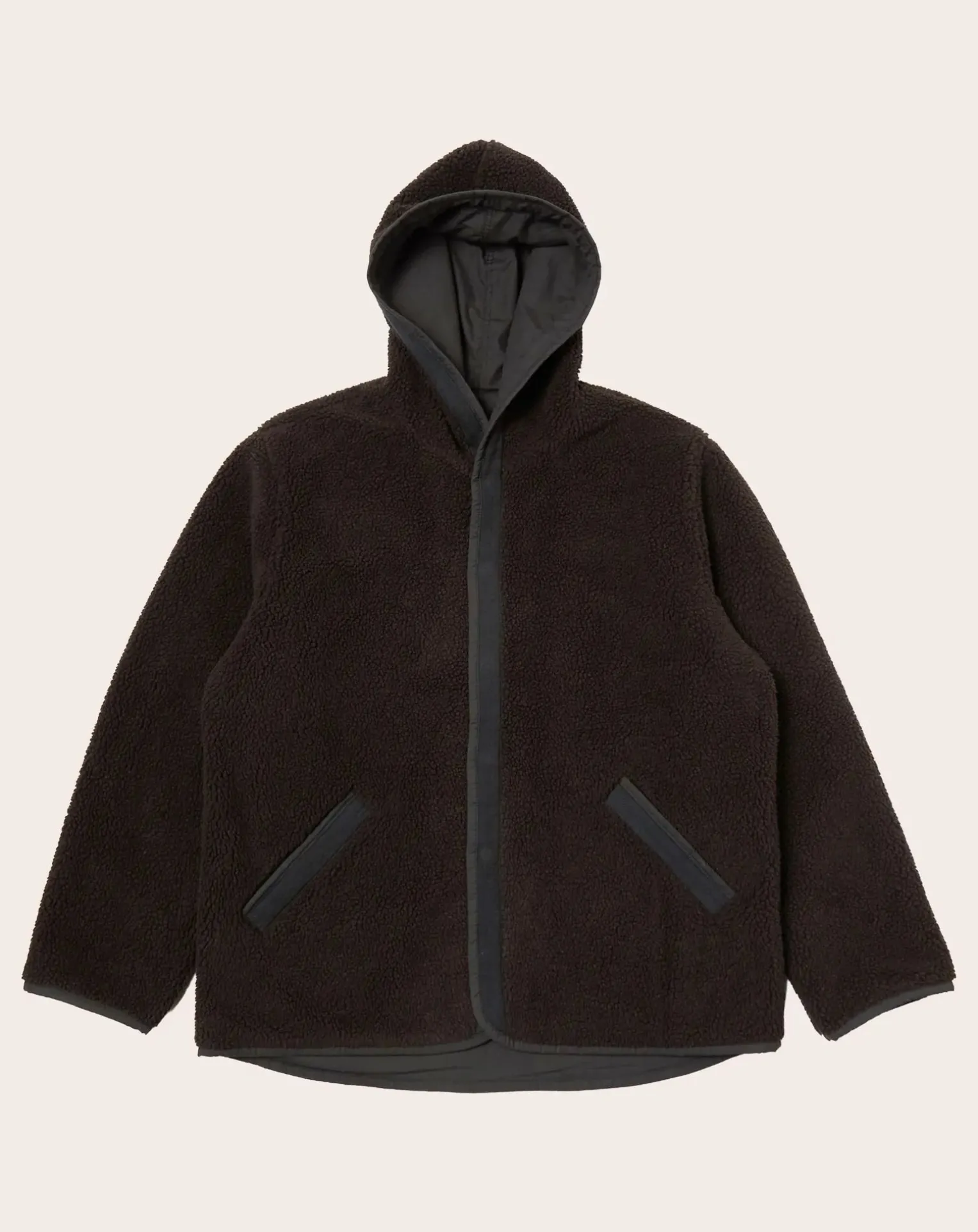 Simple Reversible Hooded Jacket