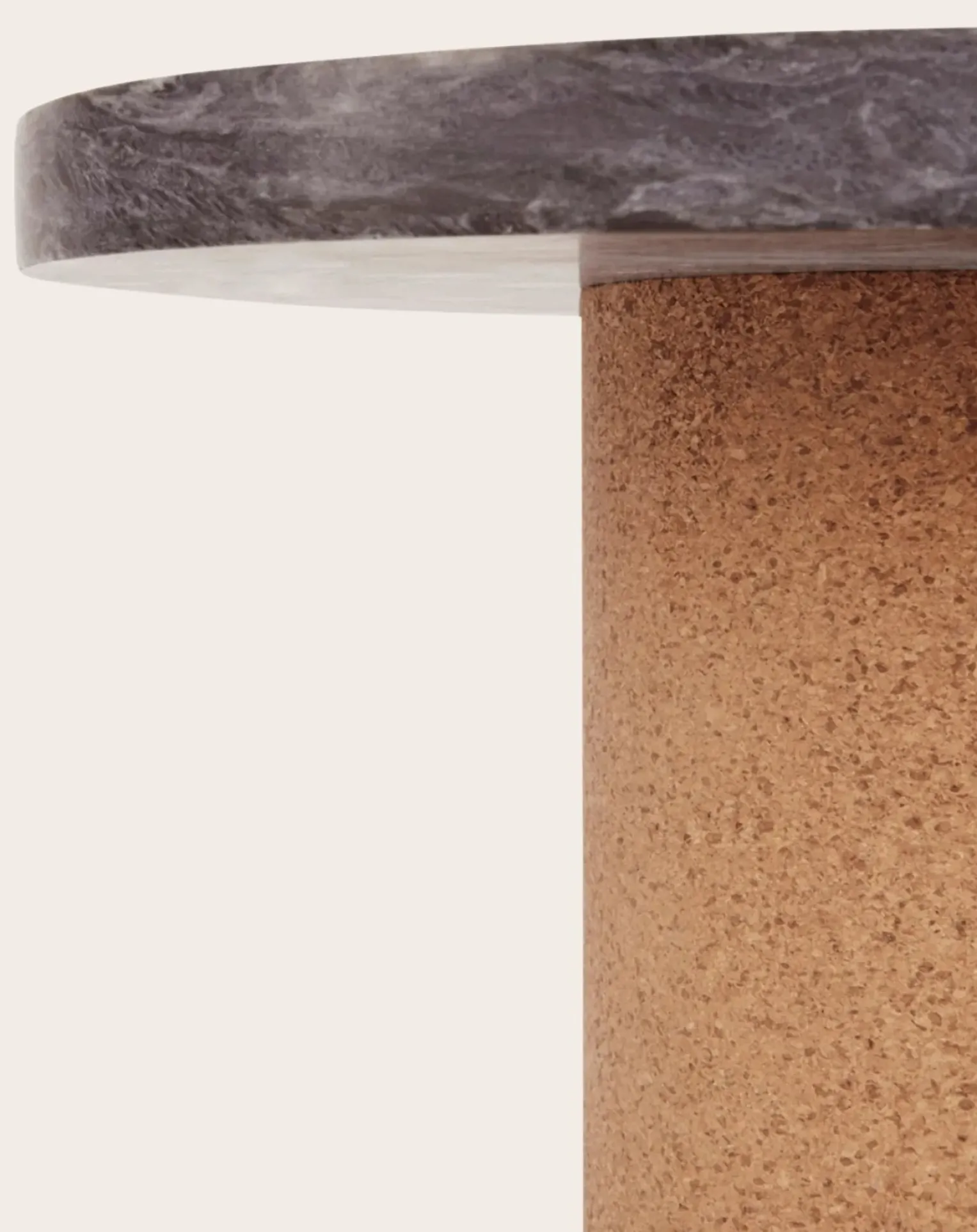 Sintra Side Table, Cork Base