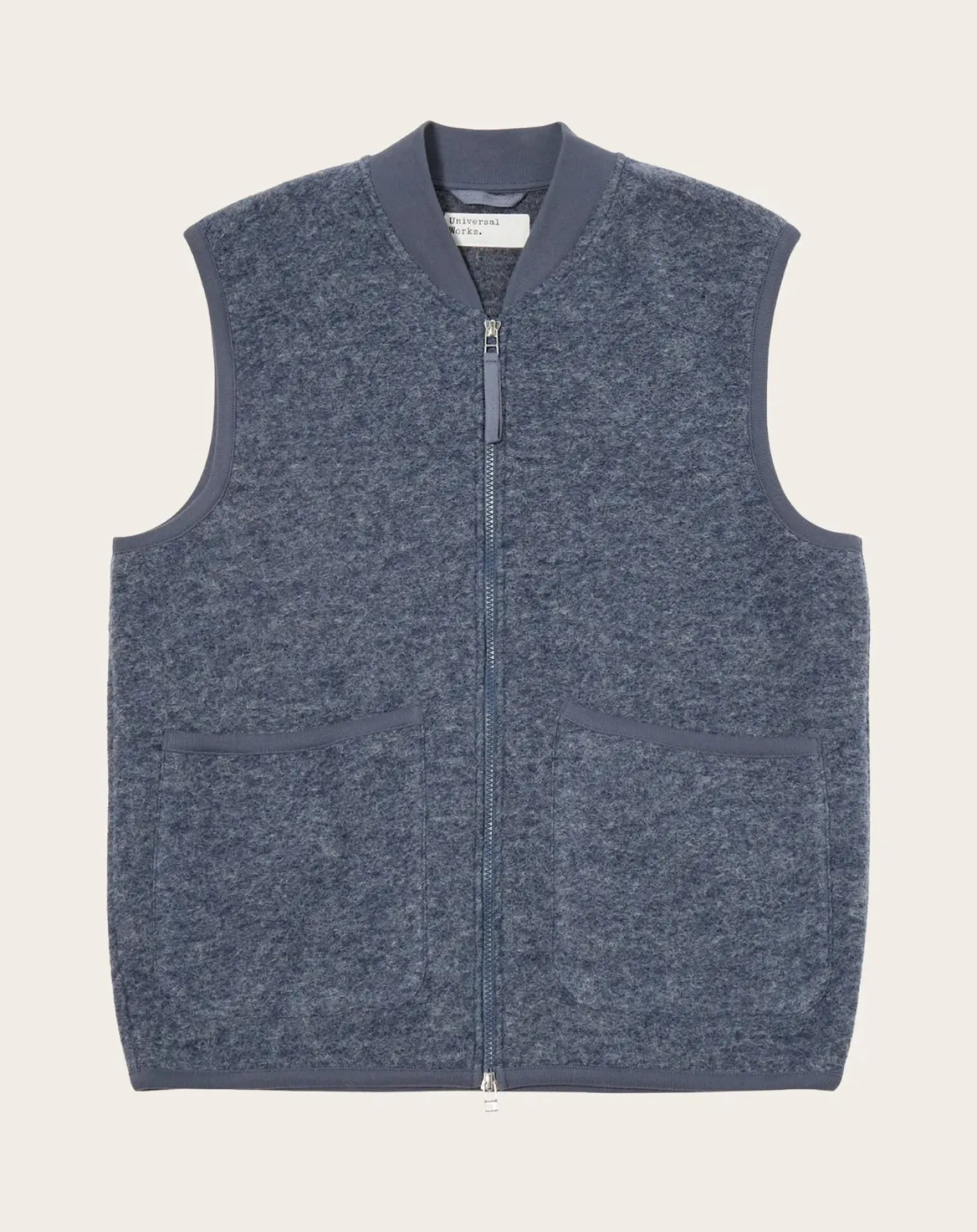 Sleeveless Zipped Vest