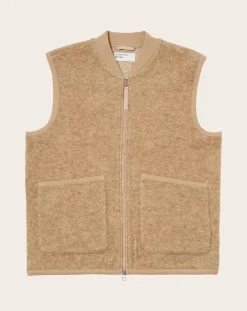 Sleeveless Zipped Vest