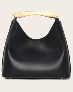 Small Boomerang Leather bag