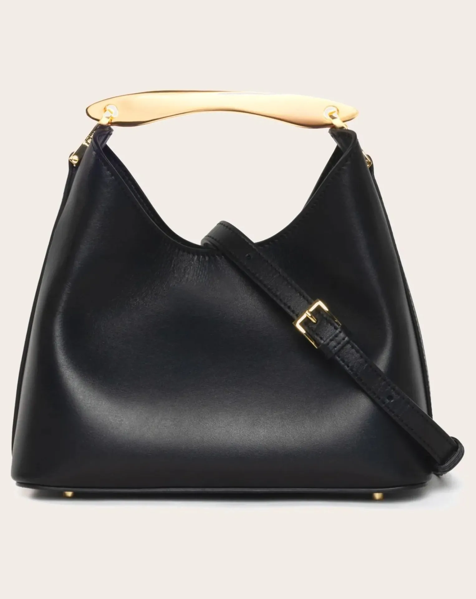 Small Boomerang Leather bag