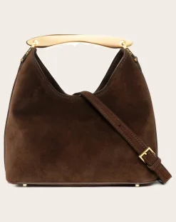 Small Boomerang Shearling bag