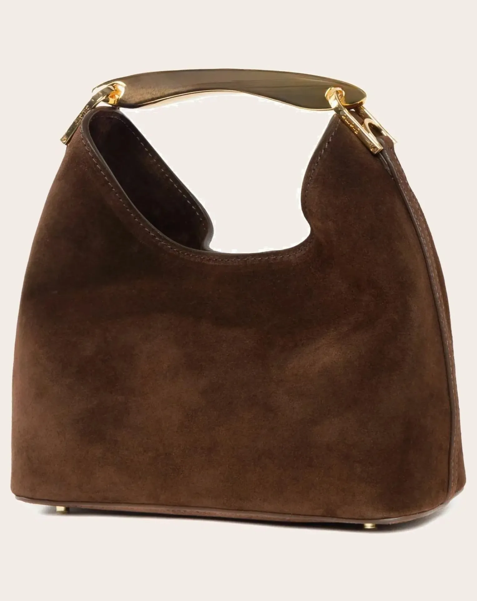 Small Boomerang Shearling bag