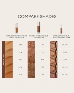 Softlight smoothing foundation