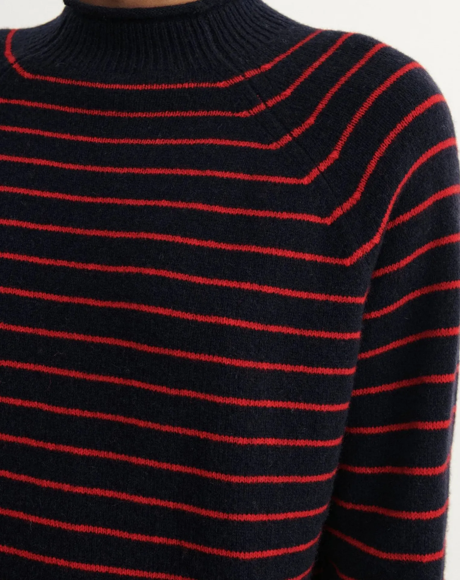 Striped Wool Sweater - Women's Collection