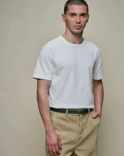 T- shirt Short Sleeve 2M15 Vintage Machine Refined Classic Fit T-Shirt Organic Cotton