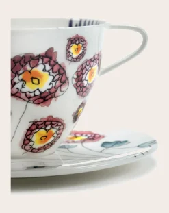 Tasse et sous-tasse à Café Anemone, Serax for Marni - Set de 2