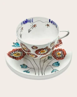 Tasse et sous-tasse à Café Anemone, Serax for Marni - Set de 2