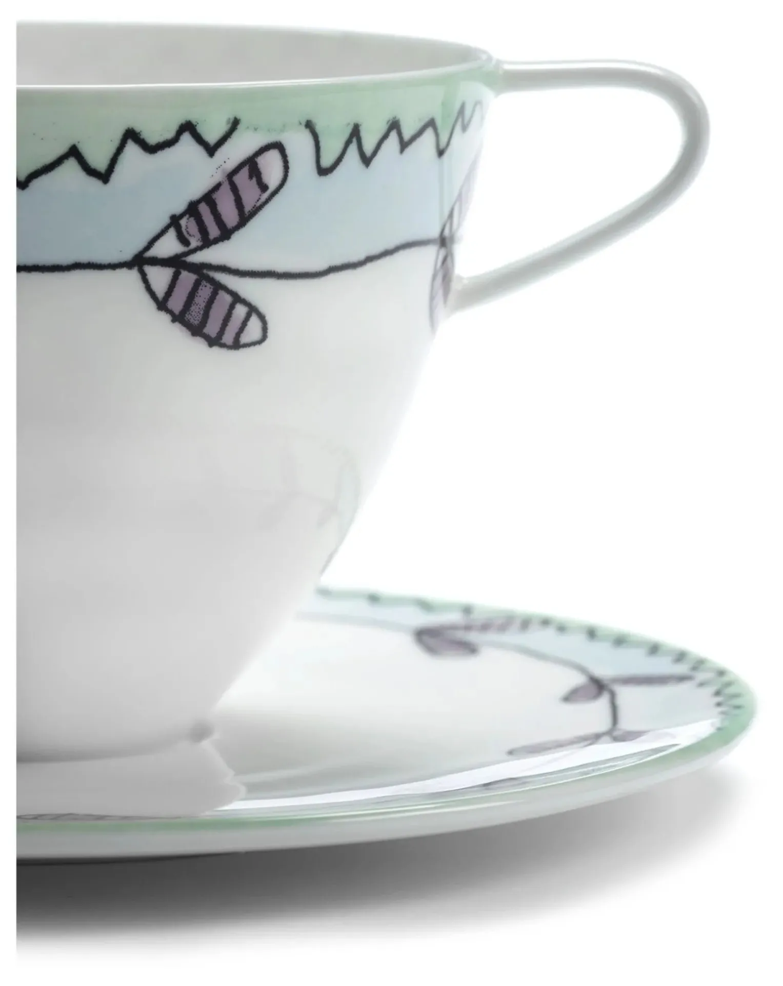 Tasse et sous-tasse Blossom, Serax for Marni - Set de 2