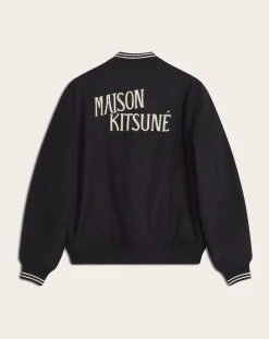 Teddy Varsity Wool and Cashmere Jacket