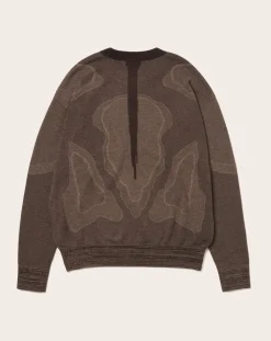 Thermal Knit Crewneck Sweater