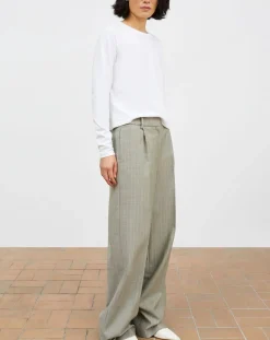 Thom Striped Wool Pants