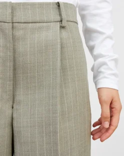 Thom Striped Wool Pants