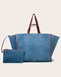 Tote bag Léon M Velvet crust