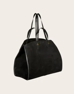 Tote bag Léon M Velvet crust