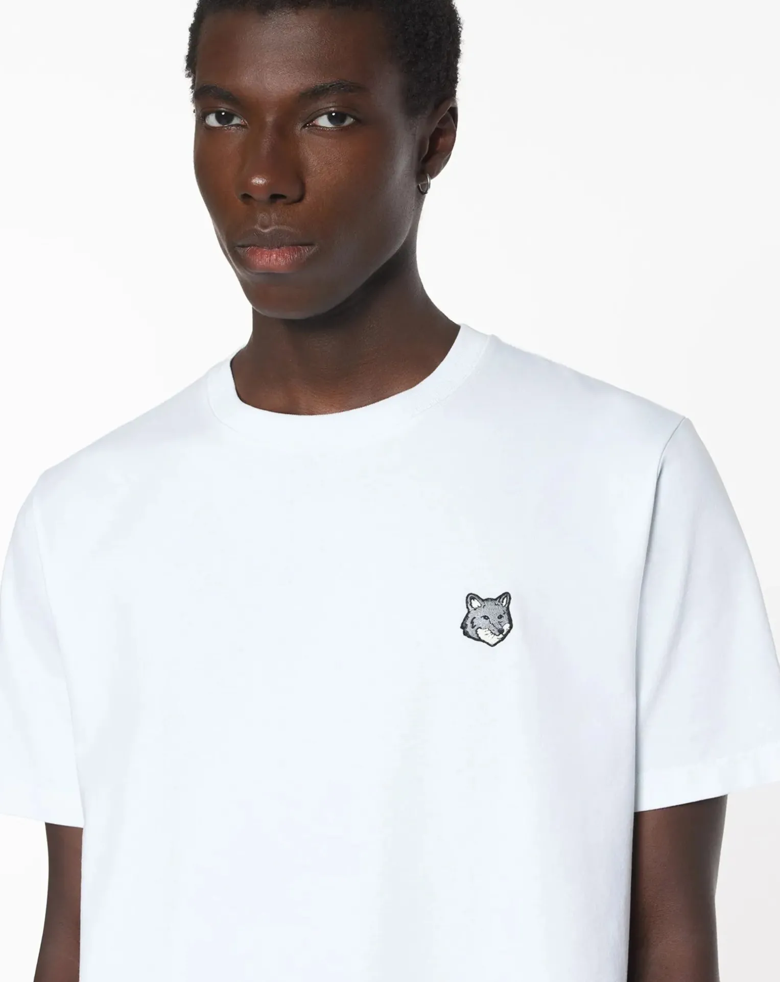 T-Shirt Tête De Renard Coton Confort