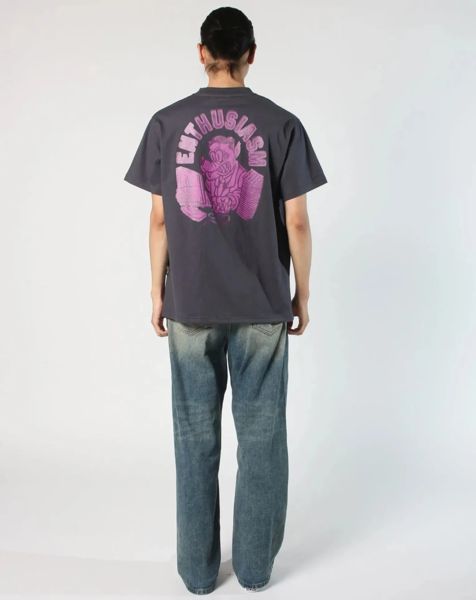 T-Shirt Who I am-Enthusiasm cotton