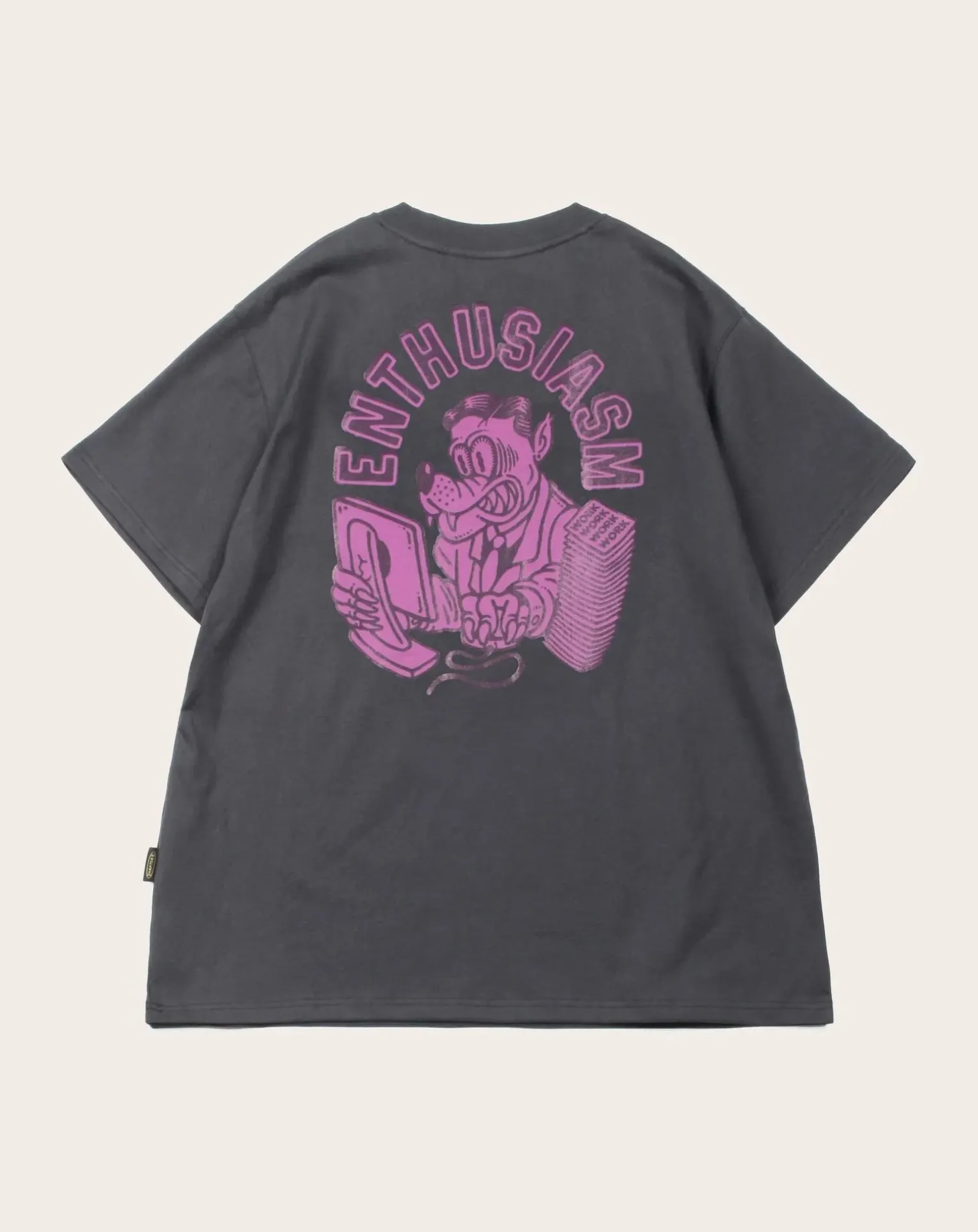 T-Shirt Who I am-Enthusiasm cotton