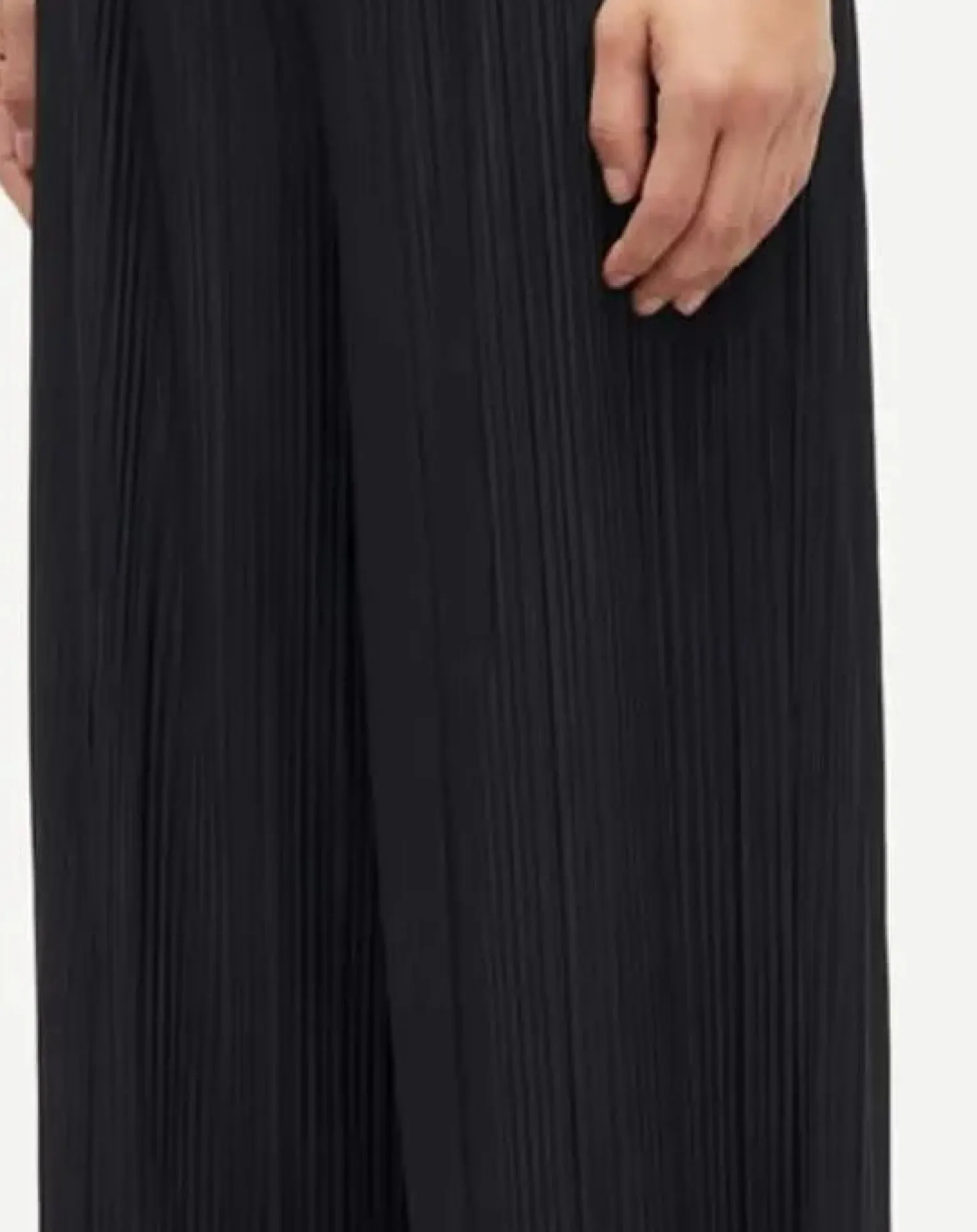 Uma pleated pants in jersey