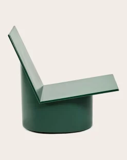 Valerie Easy Chair in Lacquered Steel