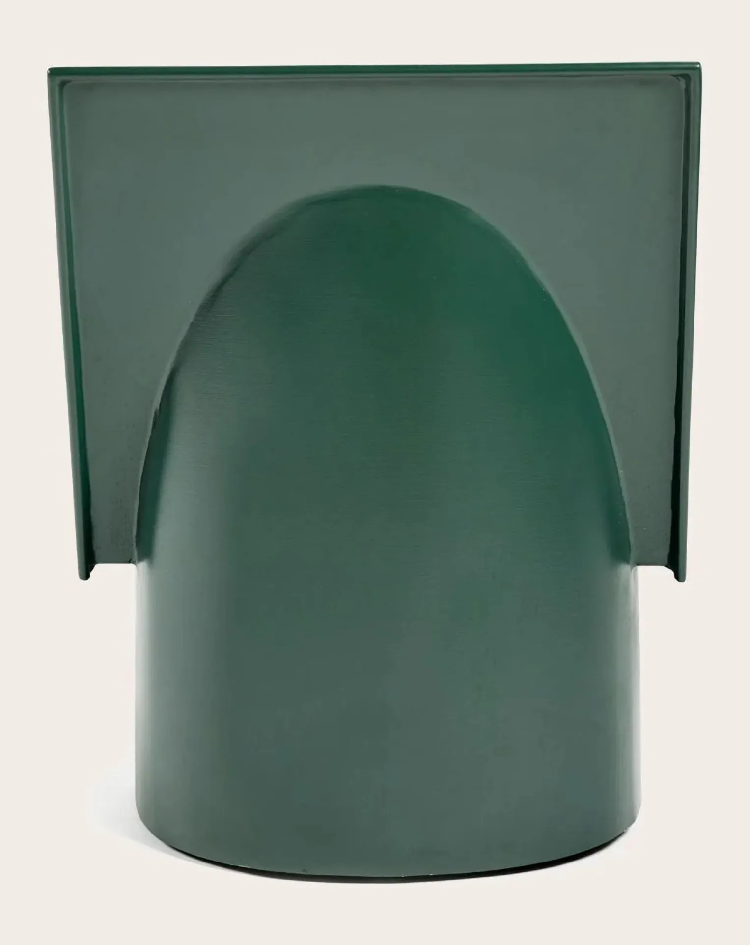 Valerie Easy Chair in Lacquered Steel