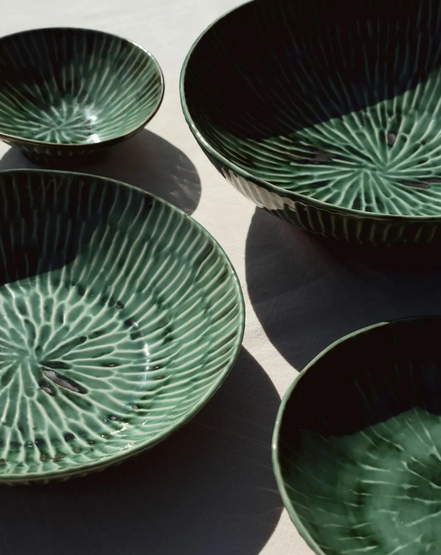 Verde Lanza salad bowl, Pascale Naessens