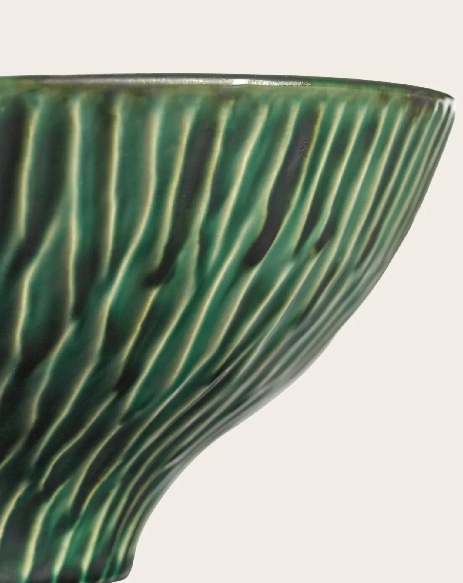 Verde Lanza salad bowl, Pascale Naessens