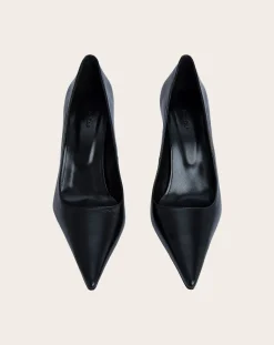 Viva Textured Leather pumps