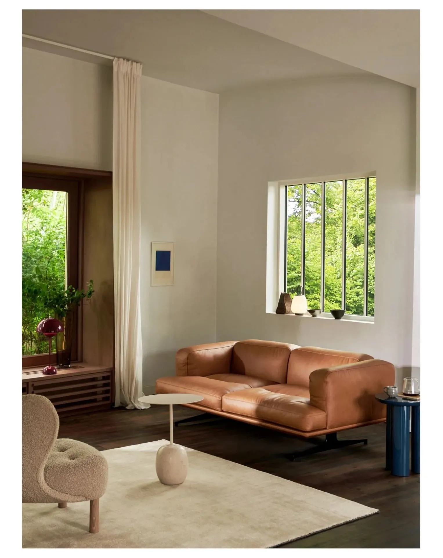 VP9 Flowerpot Portable Table Lamp, Vernon Panton