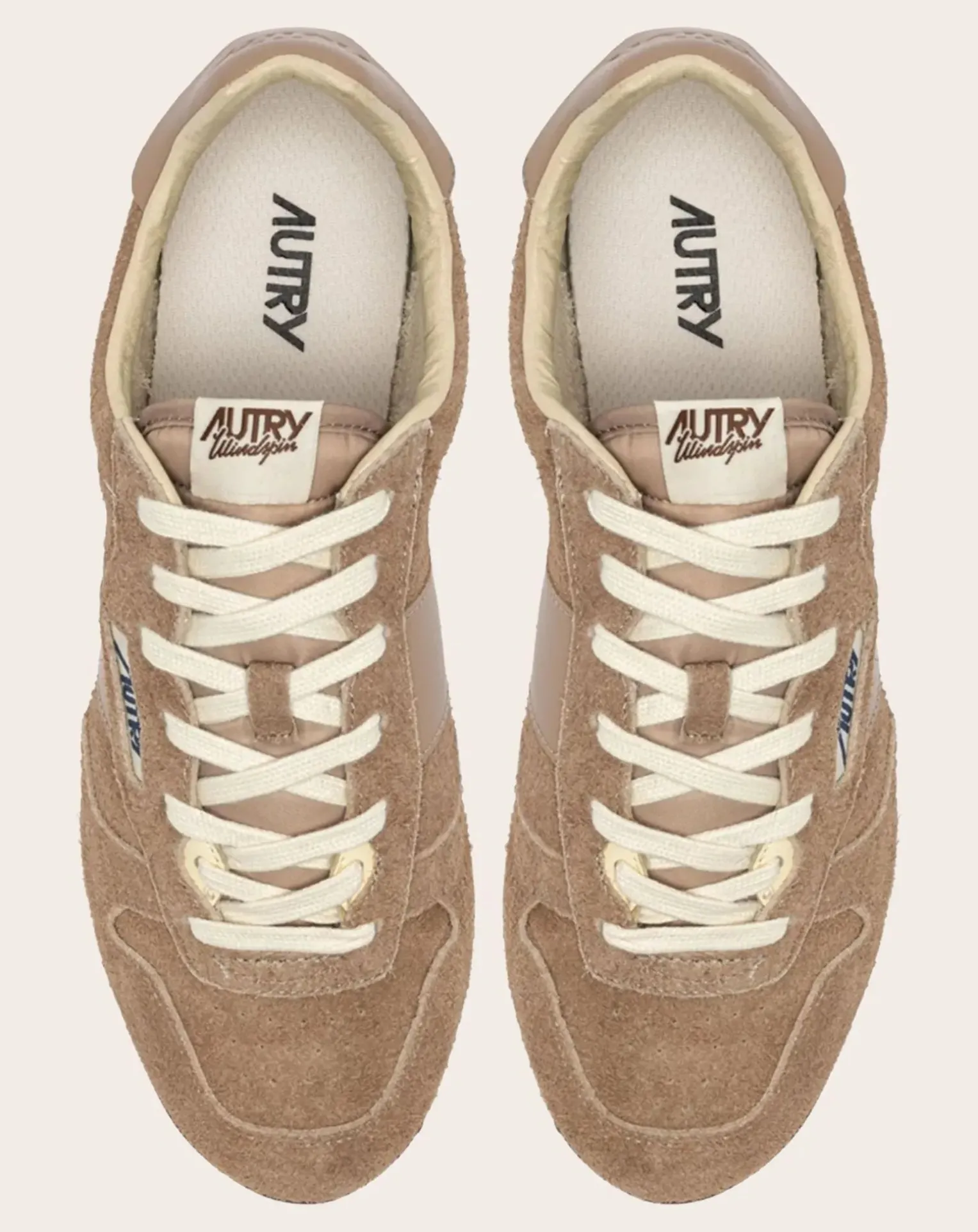 Windspin Low Suede and Leather Basket