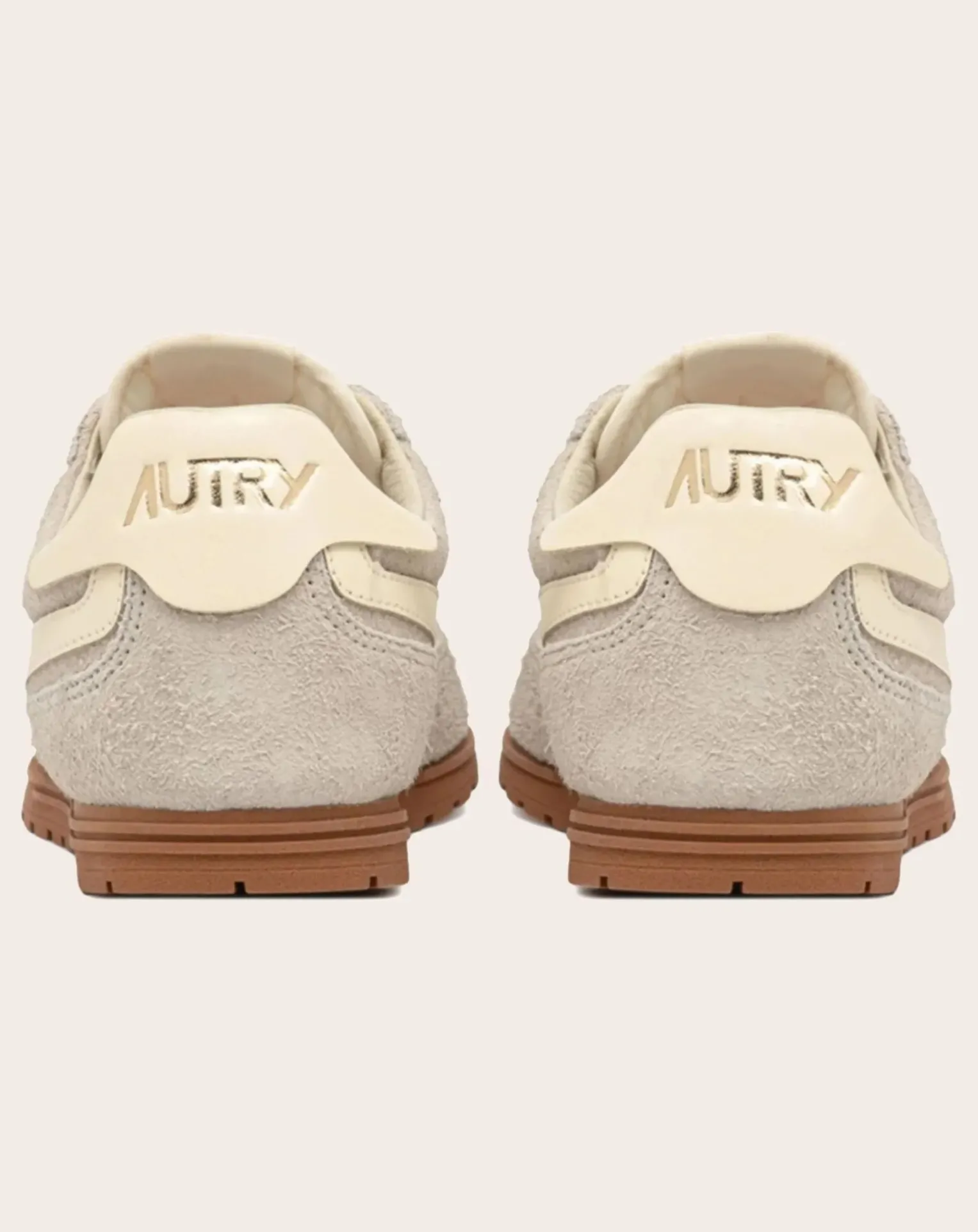 Windspin Low Two-tone Suede and Leather Basket