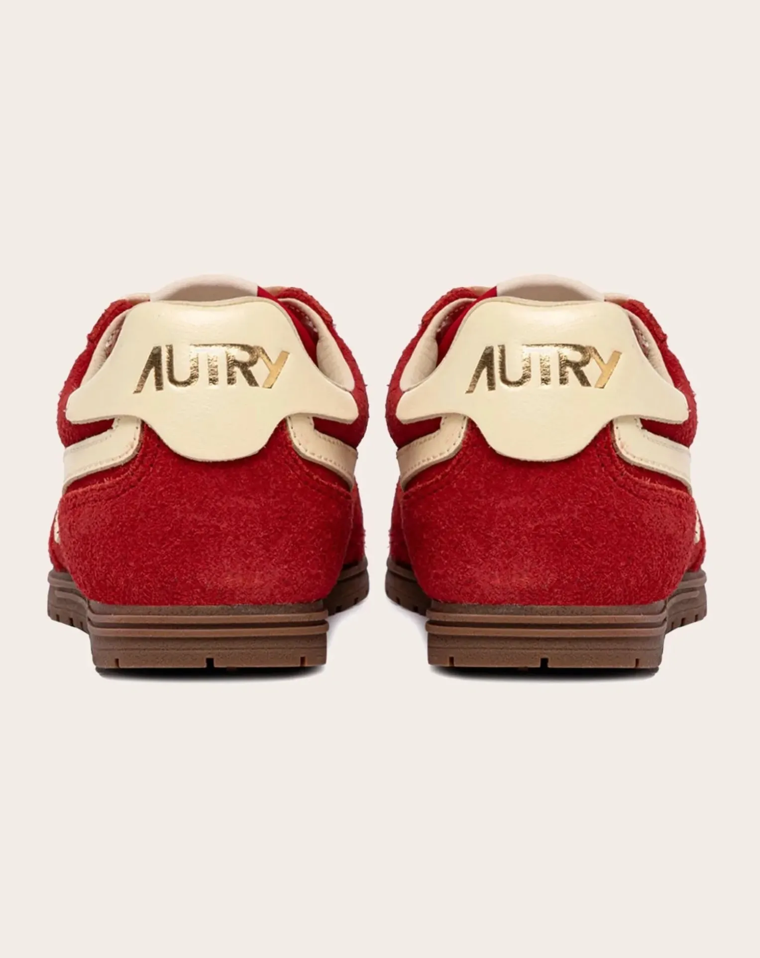 Windspin Low Two-tone Suede and Leather Basket