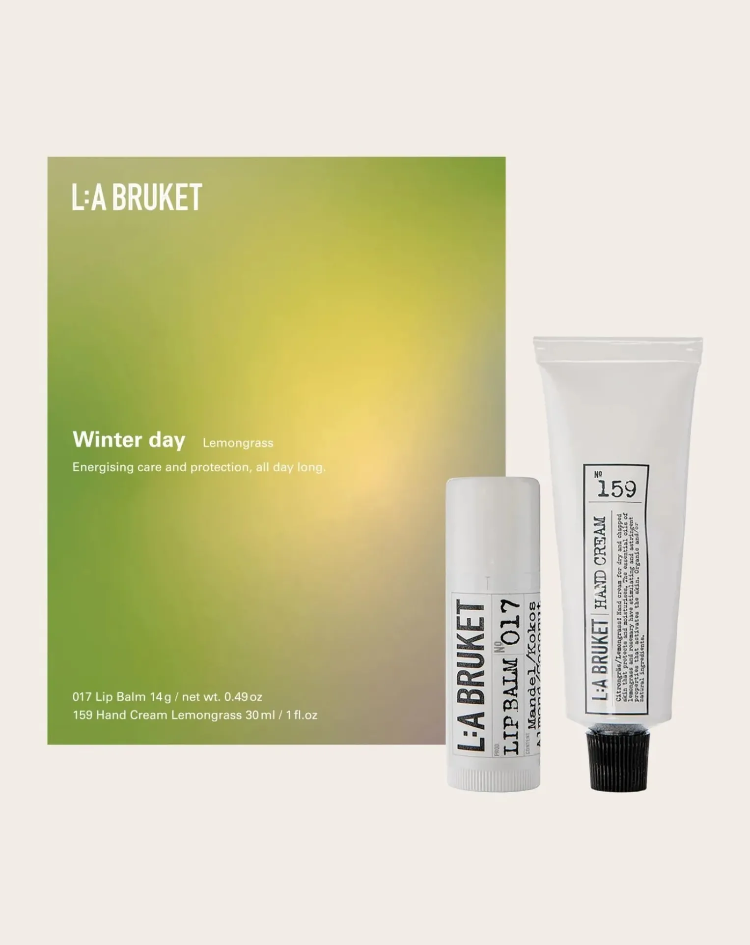 Winter Day duo lip and hand set 017 & 158