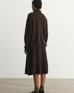 Wool Merino Felt Skirt - Women's Collection