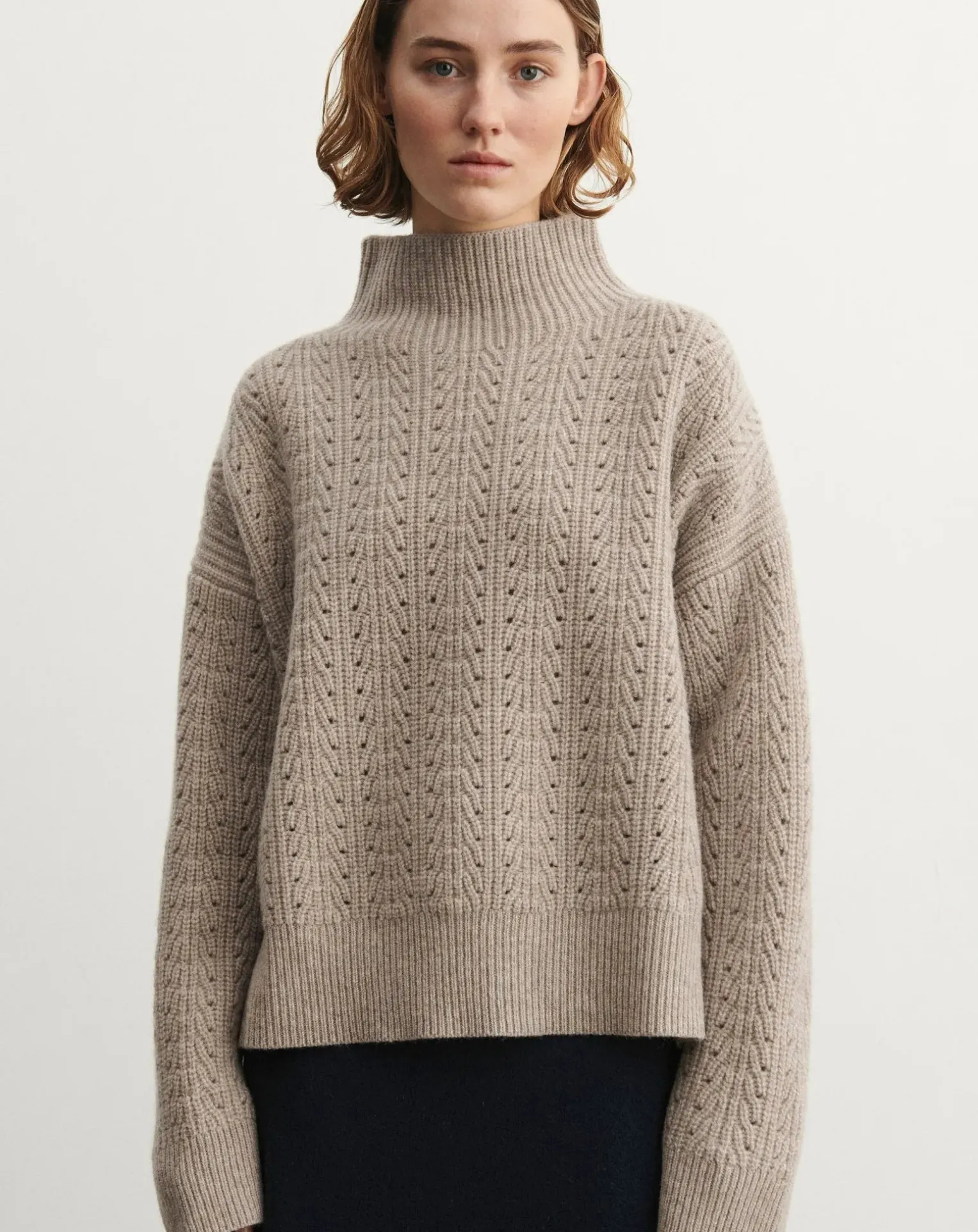 Wool Structure Sweater - Women's Collection